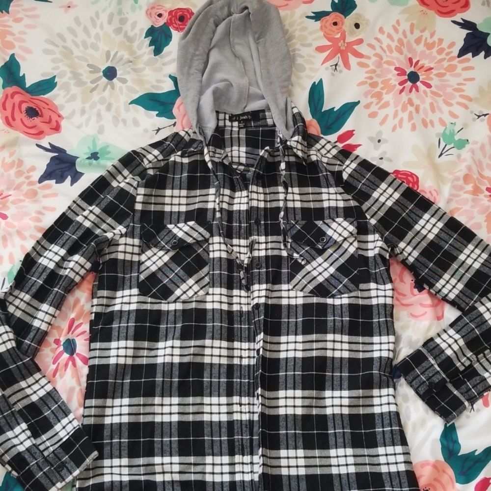 Flannel with Hood